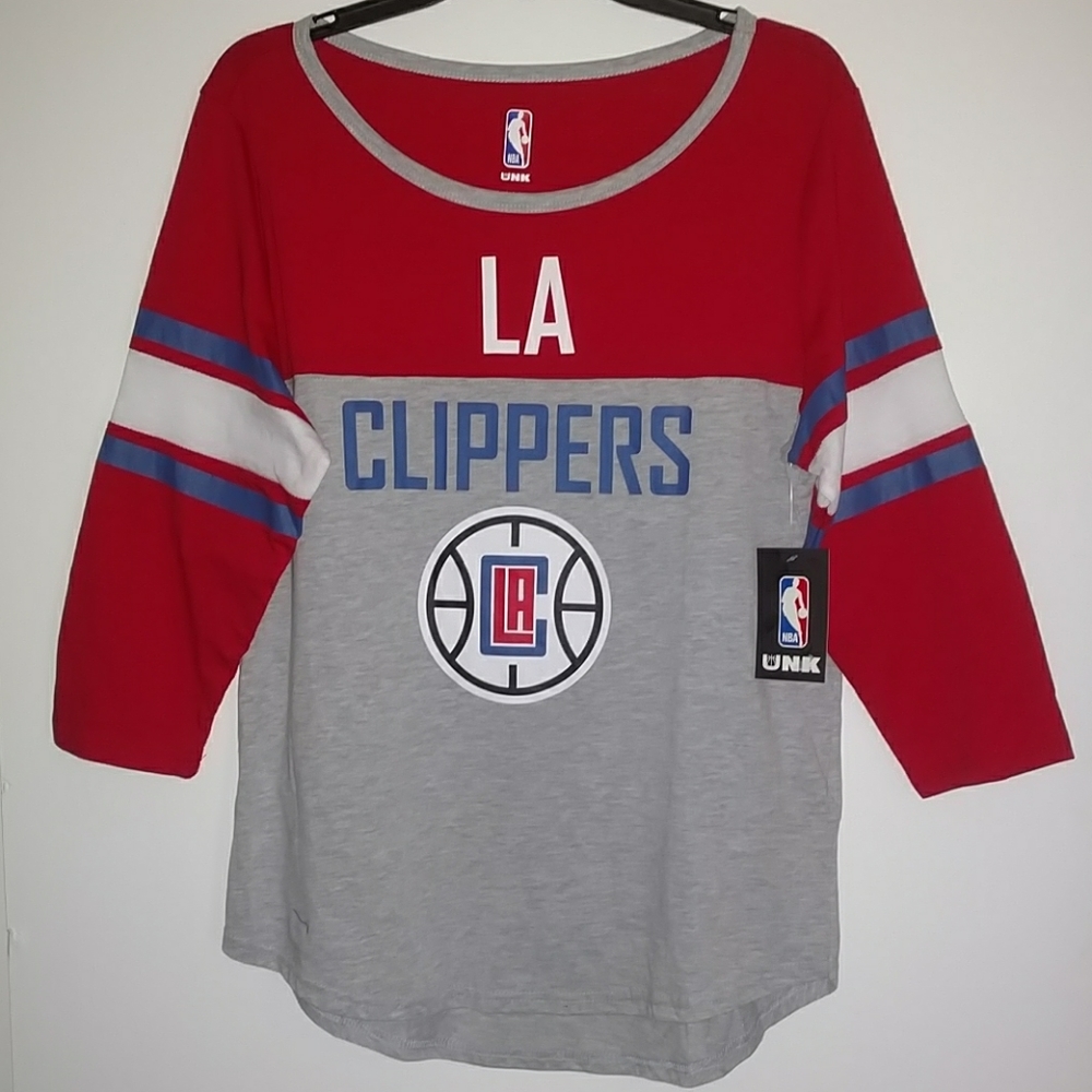 Ultra Game NBA Women's 3/4 Long Sleeve Tee Shirt